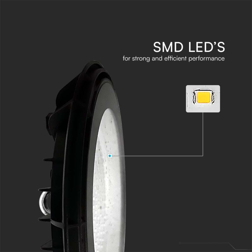 LED Industrielt armatur High Bay LED/200W/230V 6500K IP65