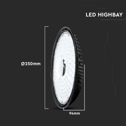 LED industrilampe High Bay LED/100W/230V 4000K IP65