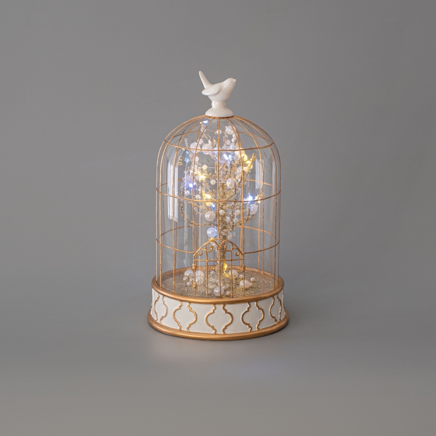 LED juledekoration 12xLED/3xAAA varm hvid