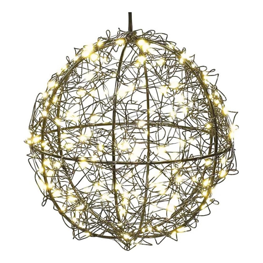 LED-juledekoration 200 LED/230 V, Ø 20 cm