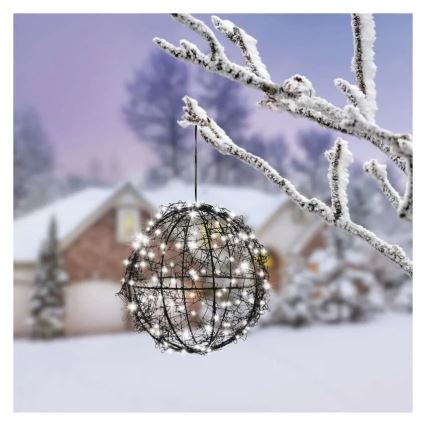 LED-juledekoration 200 LED/230 V, Ø 20 cm