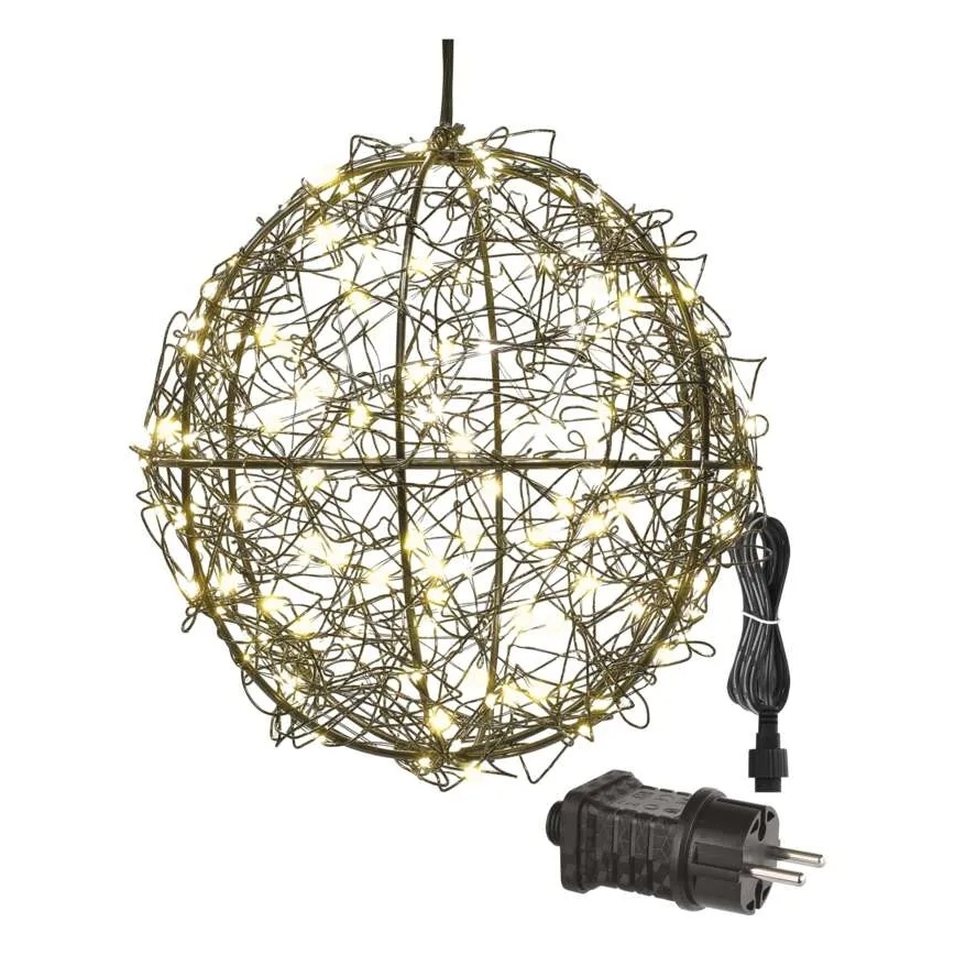 LED-juledekoration 200 LED/230 V, Ø 20 cm