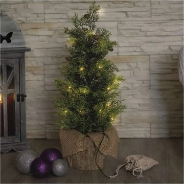 LED juledekoration 30xLED/3xAA IP44