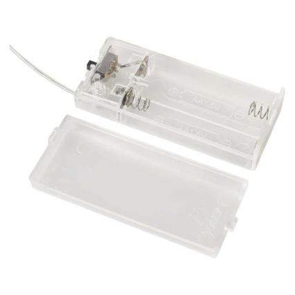 LED juledekoration 35xLED/2xAA juletræ