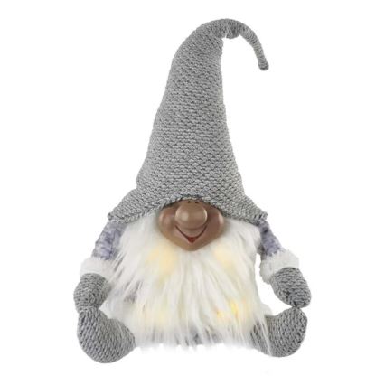 LED juledekoration 4xLED/3xAA nisse