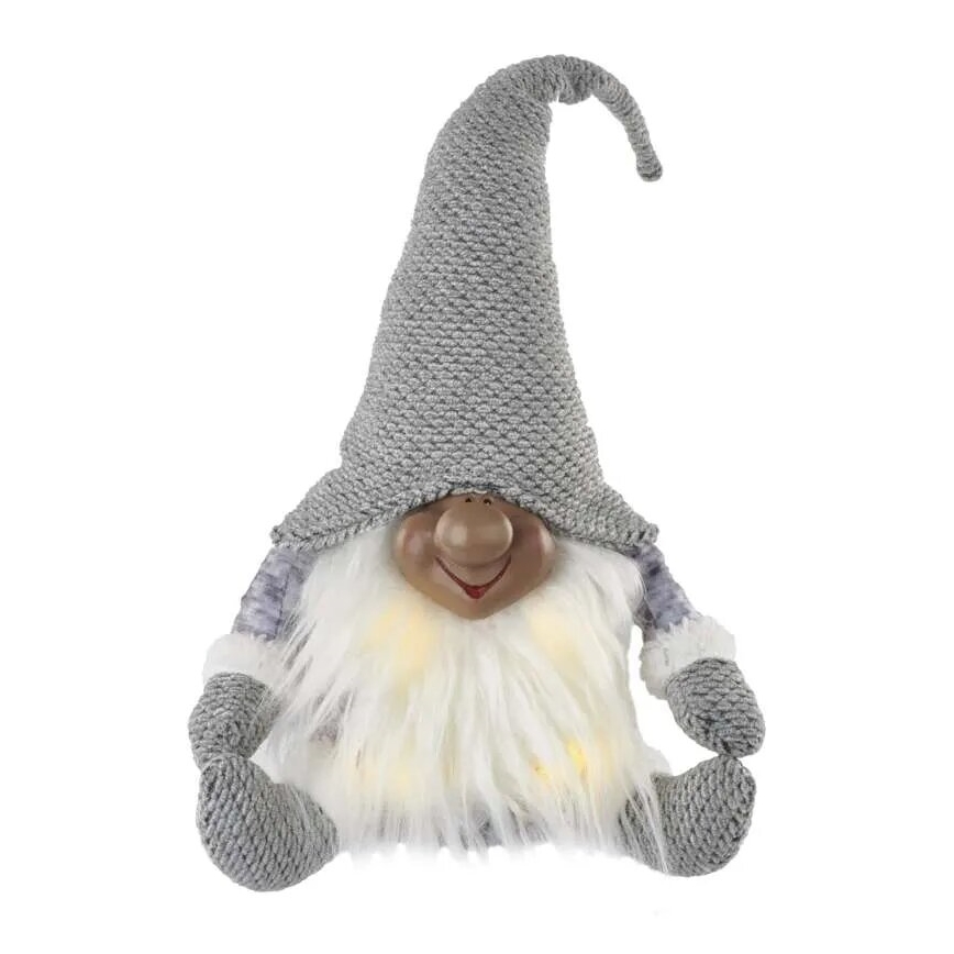 LED juledekoration 4xLED/3xAA nisse