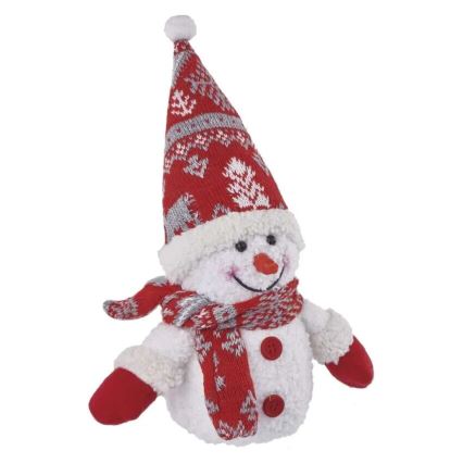 LED juledekoration 4xLED/3xAAA snemand