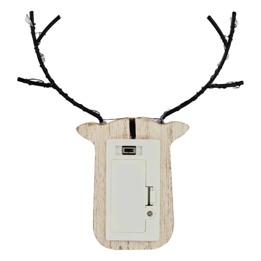 LED juledekoration 8xLED/2xAAA rensdyr