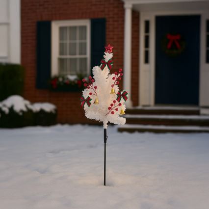 LED-juledekoration LED/1W/230V 75 cm IP44 hvid