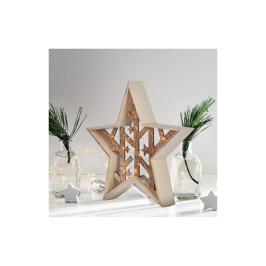 LED juledekoration LED/2xAA