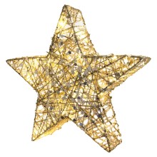 LED juledekoration LED/2xAA stjerne
