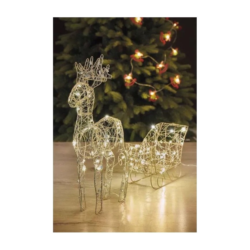 LED juledekoration LED/3xAA varmt hvidt lys