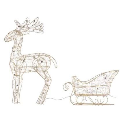 LED juledekoration LED/3xAA varmt hvidt lys