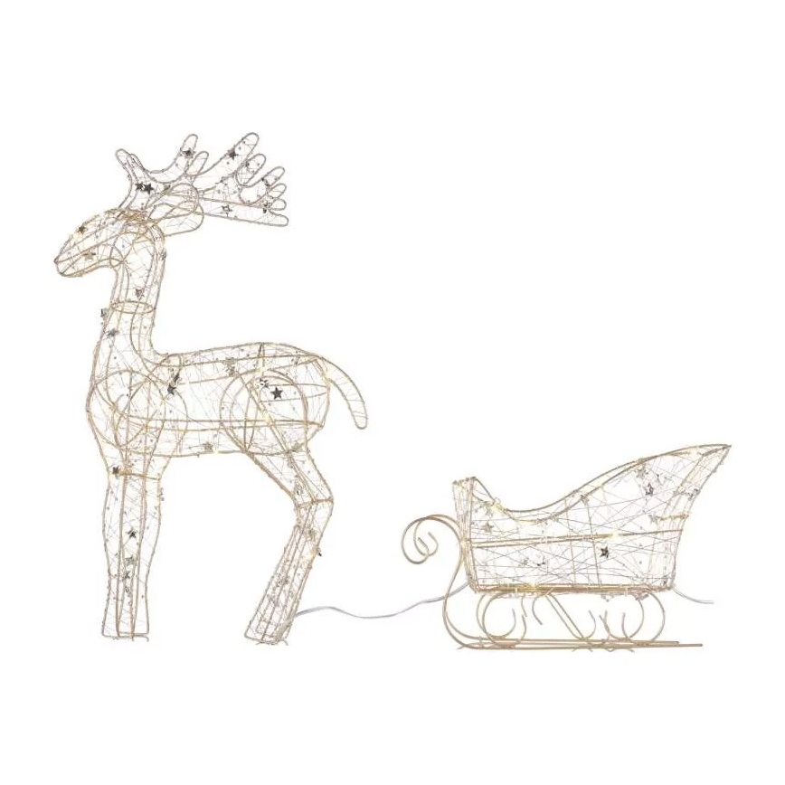 LED juledekoration LED/3xAA varmt hvidt lys