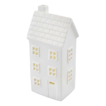 LED juledekoration LED/CR2032 hus