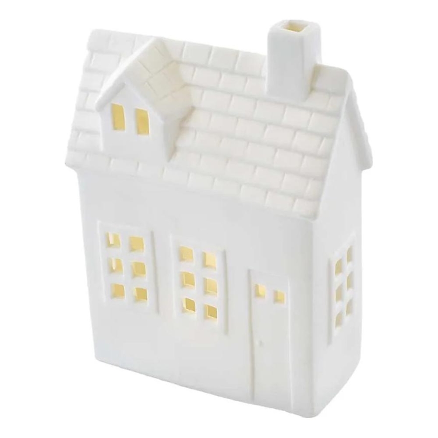 LED juledekoration LED/CR2032 hus