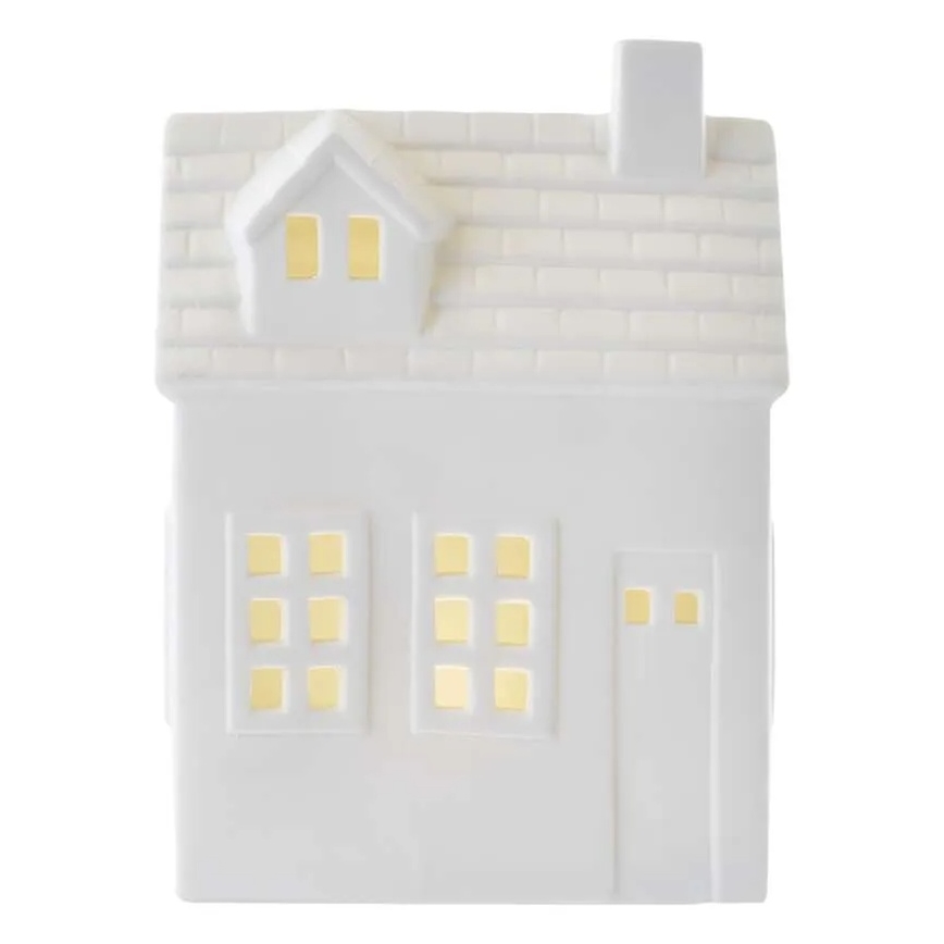 LED juledekoration LED/CR2032 hus