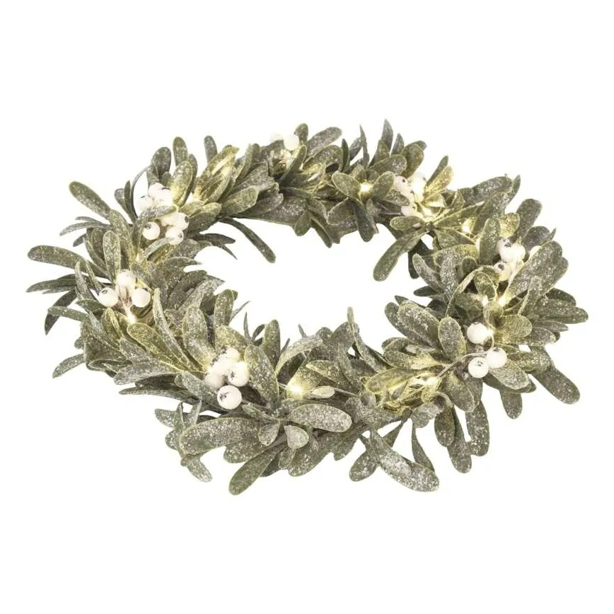 LED-julekrans 25xLED/3xAA Ø 35 cm