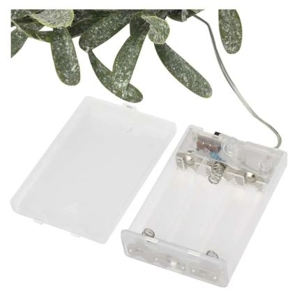 LED-julekrans 25xLED/3xAA Ø 35 cm