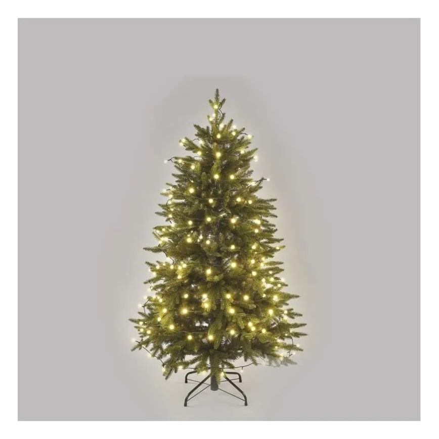 LED julekæde 200xLED/8 funktioner 20m IP44 varm hvid