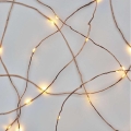 LED julelyskæde 20xLED/2,4m varm hvid