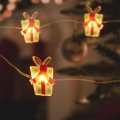 LED julelyskæde 20xLED/2xAA 2,2m varm hvid