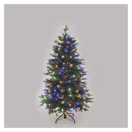LED julelyskæde 300xLED/8 funktioner 35m IP44 varm hvid