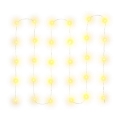 LED julelyskæde 30xLED/3xAA 3,3m varm hvid