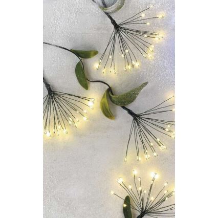 LED julelyskæde 450xLED/11m varm hvid