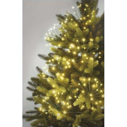 LED julelyskæde 450xLED/11m varm hvid