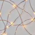 LED julelyskæde til udendørs brug 40xLED/9m IP44 varm hvid