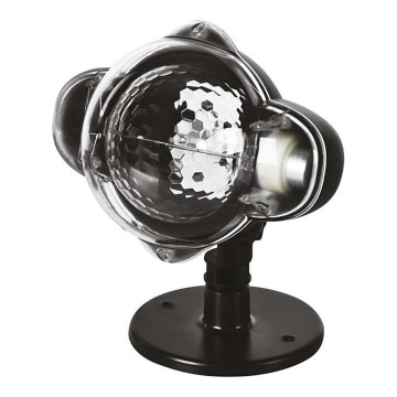 LED juleprojektor til udendørs brug LED/4W/230V IP44 kold hvid