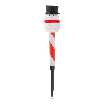 LED julesolcellelampe LED/1,2V IP44 snemand 200 mAh