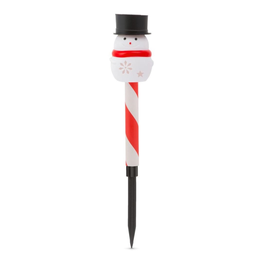 LED julesolcellelampe LED/1,2V IP44 snemand 200 mAh