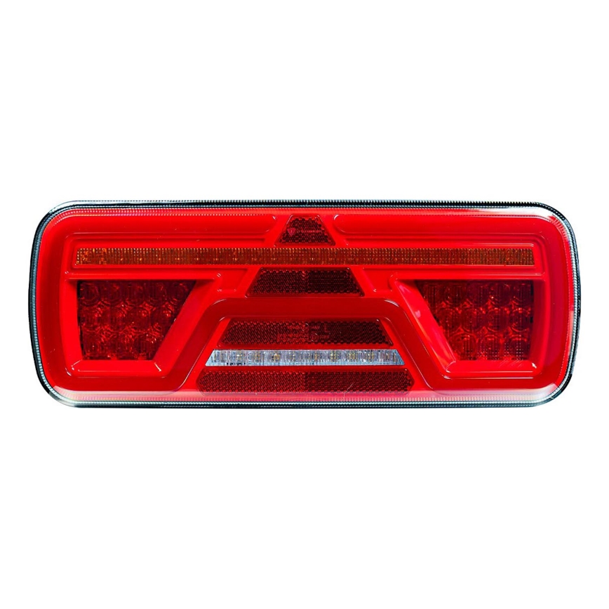 LED Kombinationslygte m. dynamisk blinklys LED/10-30V IP67 højre