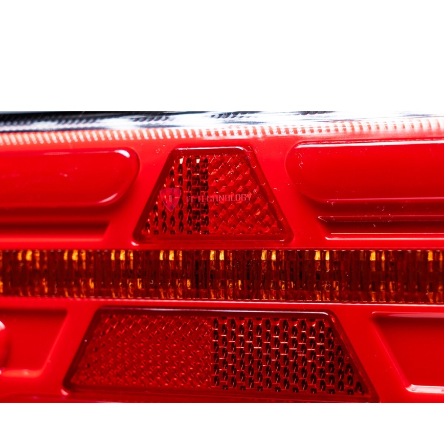 LED Kombinationslygte m. dynamisk blinklys LED/10-30V IP67 højre