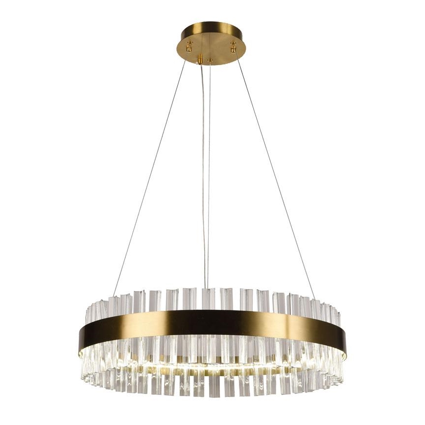 LED krystalpendel dæmpbar LED/40W/230V 3000-6500K + fjernbetjening
