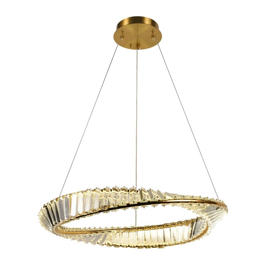 LED krystalpendel dæmpbar LED/40W/230V 3000-6500K + fjernbetjening