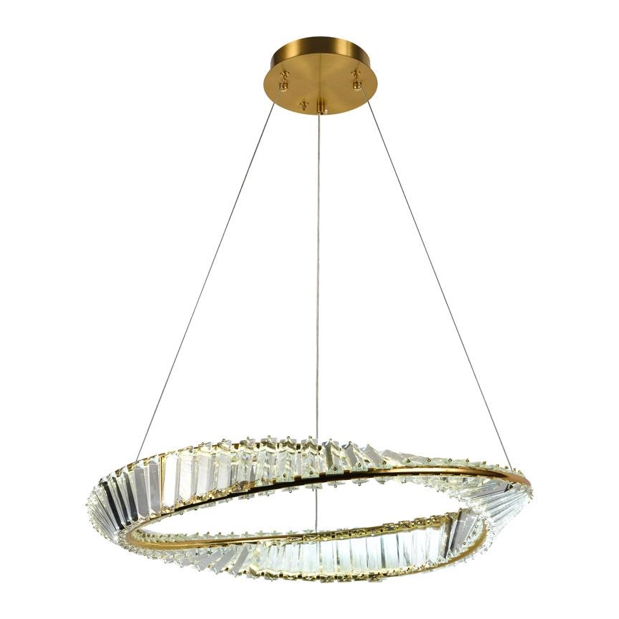 LED krystalpendel dæmpbar LED/40W/230V 3000-6500K + fjernbetjening