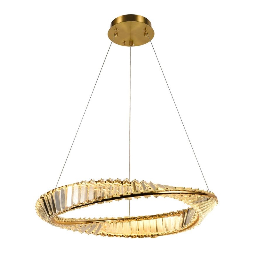 LED krystalpendel dæmpbar LED/40W/230V 3000-6500K + fjernbetjening