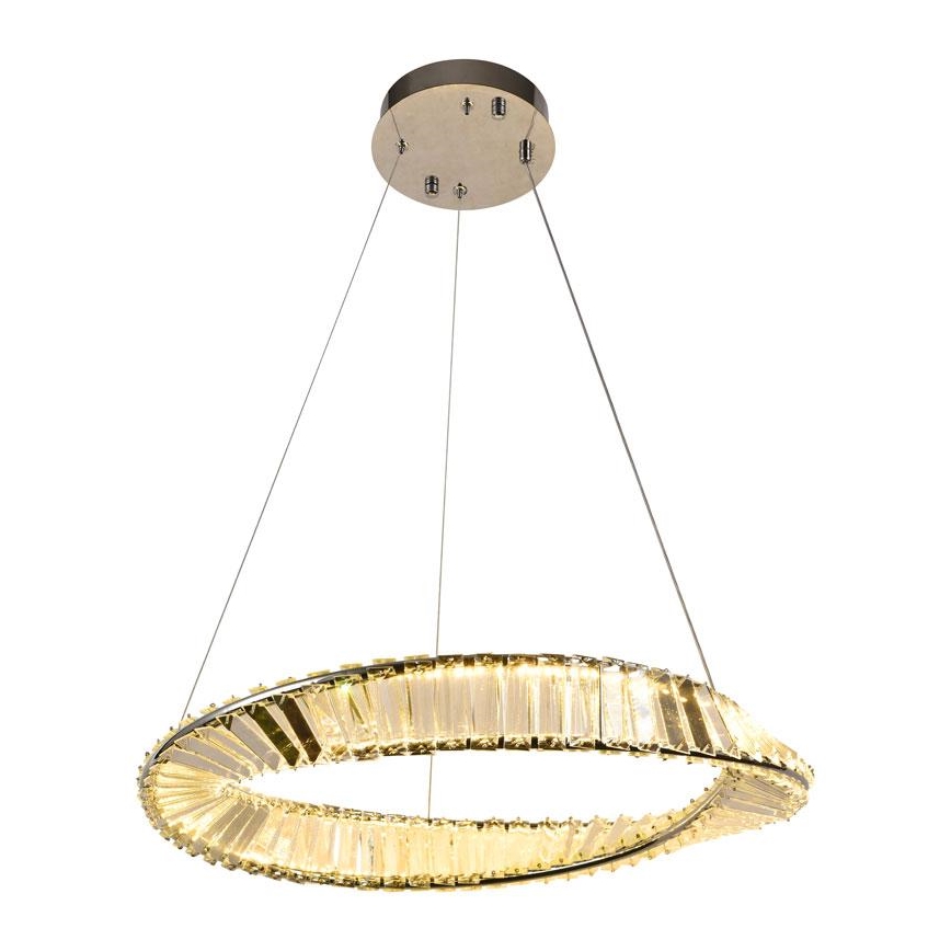 LED krystalpendel dæmpbar LED/40W/230V 3000-6500K + fjernbetjening