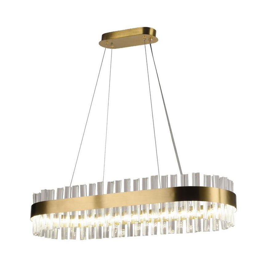 LED krystalpendel dæmpbar LED/45W/230V 3000-6500K + fjernbetjening