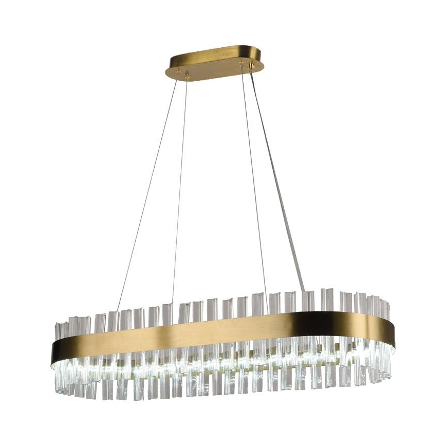 LED krystalpendel dæmpbar LED/45W/230V 3000-6500K + fjernbetjening