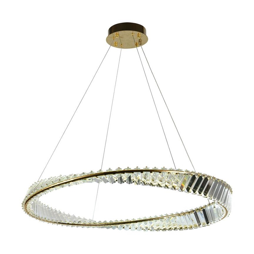 LED krystalpendel dæmpbar LED/50W/230V 3000-6500K + fjernbetjening