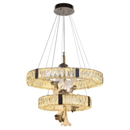 LED krystalpendel dæmpbar LED/70W/230V 3000-6500K + fjernbetjening