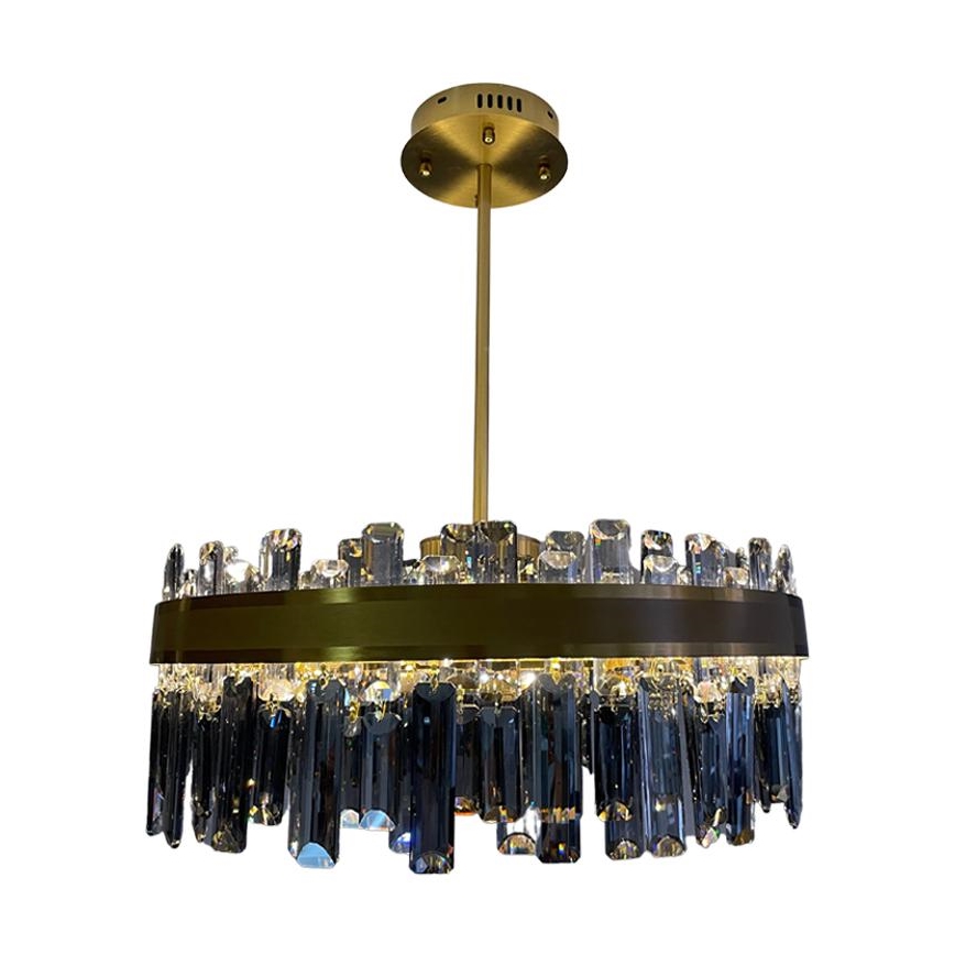 LED krystalpendel dæmpbar LED/80W/230V 3000-6500K + fjernbetjening