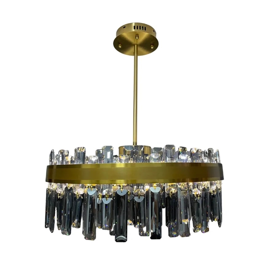 LED krystalpendel dæmpbar LED/80W/230V 3000-6500K + fjernbetjening