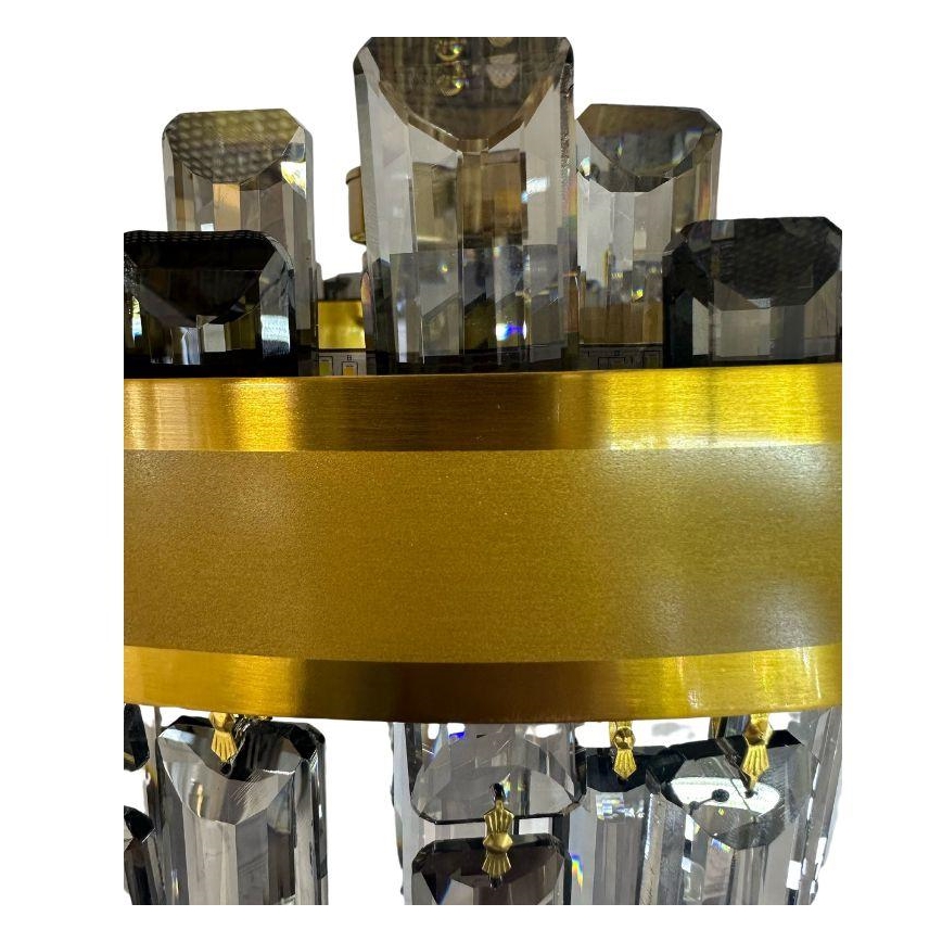 LED krystalpendel dæmpbar LED/80W/230V 3000-6500K + fjernbetjening
