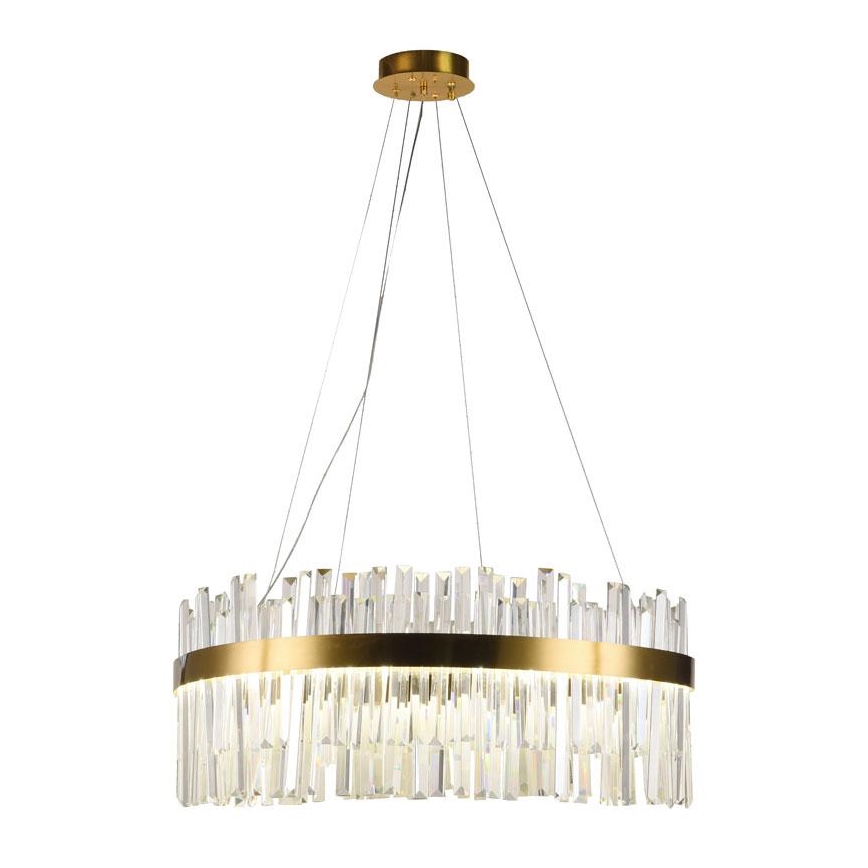 LED krystalpendel dæmpbar LED/80W/230V 3000-6500K + fjernbetjening