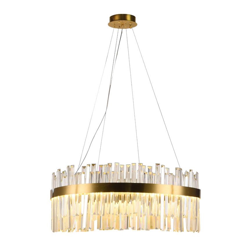 LED krystalpendel dæmpbar LED/80W/230V 3000-6500K + fjernbetjening